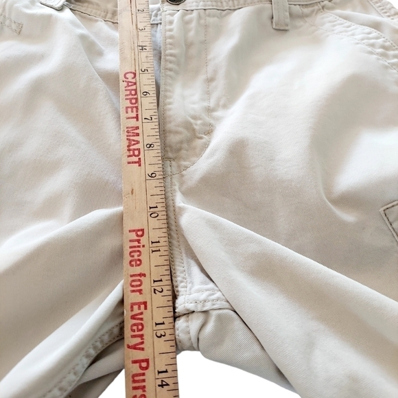 Levi's Men's Cargo Shorts Men's Size 31 Cargo Khaki Tan 100% Cotton Red Tag - Picture 8 of 12